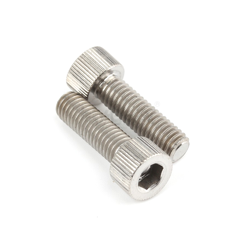 TC4鈦合金(抗拉強度≥900Mpa)內六角圓柱頭螺釘全牙滾花GB70.1